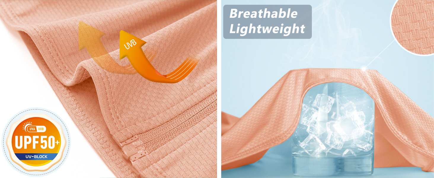 breathable upf fabric
